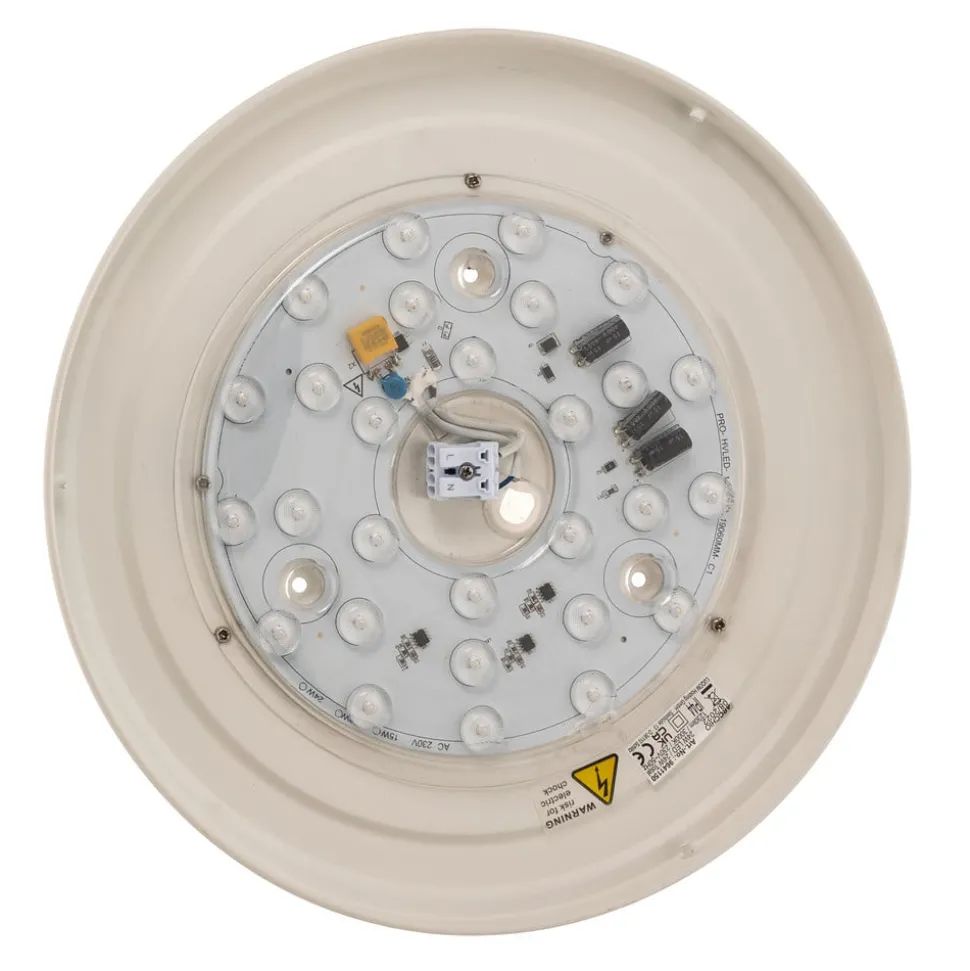 Arcchio Sinovu LED-loftlampe til badeværelset, krom, 34 cm