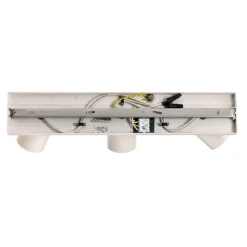 Arcchio spotlight Brinja, hvid, kantet, Ø 7 cm, 3 lyskilder, GU10