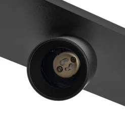 Arcchio spotlight Brinja, sort, 65 cm lang, Ø 7 cm, 4 lyskilder