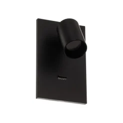 Arcchio spotlight Brinja, sort, metal, USB-C, afbryder