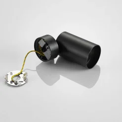Arcchio spotlight Brinja, sæt med 2, sort, rund, Ø 6cm, GU10