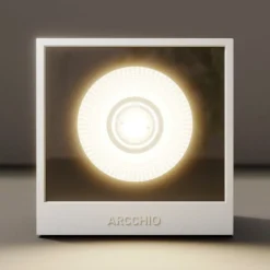 Arcchio Tassnim LED udendørs væglampe hvid 1-lys.