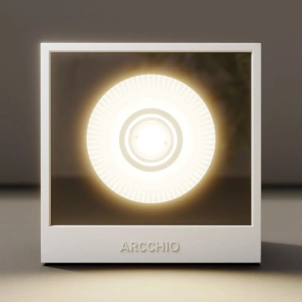 Arcchio Tassnim LED udendørs væglampe hvid 1-lys.