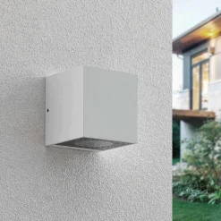 Arcchio Tassnim udendørs væglampe hvid 2-lys