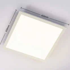 Arcchio Tinus LED-panel, RGB, 45 cm x 45 cm