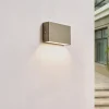 Arcchio udendørs LED-væglampe Karline, 530 lm, stål, IP65