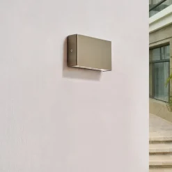 Arcchio udendørs LED-væglampe Karline, 530 lm, stål, IP65