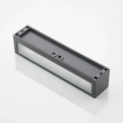 Arcchio udendørs væglampe LengoE27, 38 cm, antracit, E27, IP54