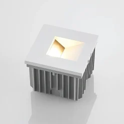 Arcchio vægindbygningslampe Zamo, G9, hvid, 12 cm, metal, IP65