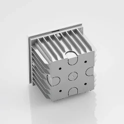 Arcchio vægindbygningslampe Zamo, G9, hvid, 12 cm, metal, IP65