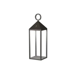 Argus LED-bordlampe, mørkegrå, aluminium/PMMA, højde 47 cm