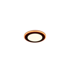 Argus LED-downlight RGBW fjernbet Ø8cm sort