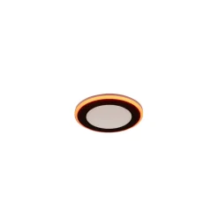 Argus LED-downlight RGBW fjernbet Ø8cm sort
