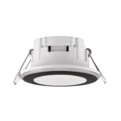 Argus LED-downlight RGBW fjernbet Ø8cm sort