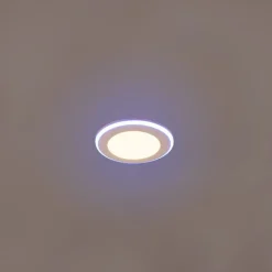 Argus LED-downlight RGBW fjernbet Ø8cm hvid