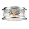 Ashland Bay loftlampe til bad, Ø 30,5 cm, krom