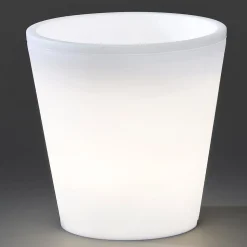 Assisi LED-blomsterpotte, belyst, Ø 28 cm