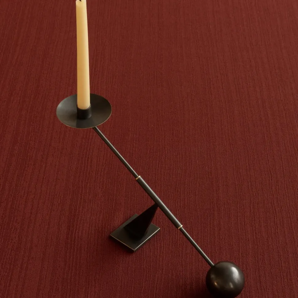 Audo lysestage Interconnect, bronze, højde 25,5 cm