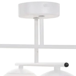 Aurora loftlampe, hvid, Ø 50 cm, 4 lyskilder, glas, E14