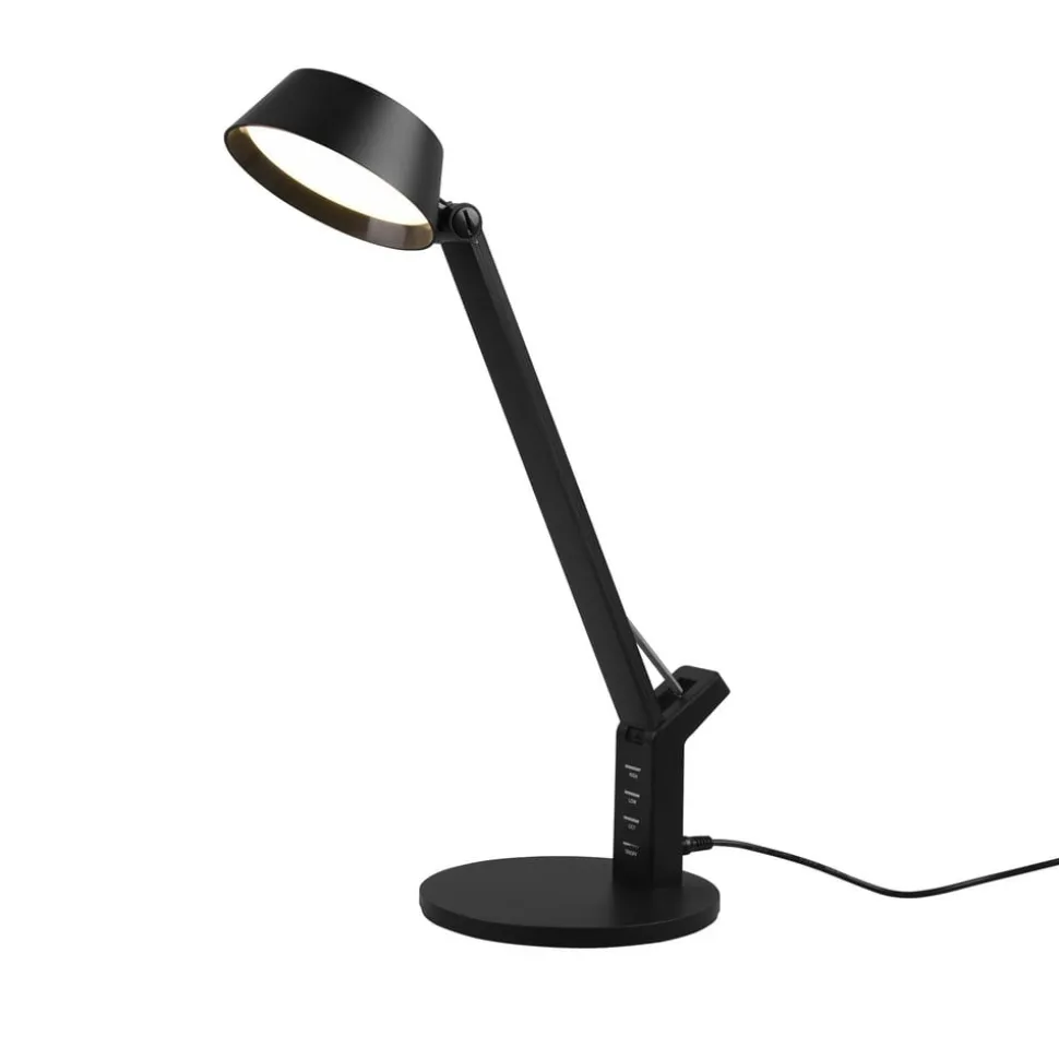 Ava LED-bordlampe med dæmperfunktion, sort