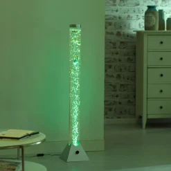 Ava vandsøjle med LED’er og fisk, højde 120cm