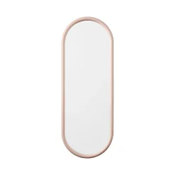 AYTM Angui spejl, pink, højde 78 cm, glas, stål