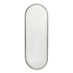AYTM Angui-spejl, sølvfarvet, højde 78 cm, glas, stål