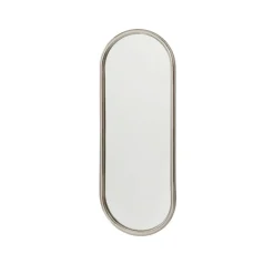 AYTM Angui-spejl, sølvfarvet, højde 78 cm, glas, stål