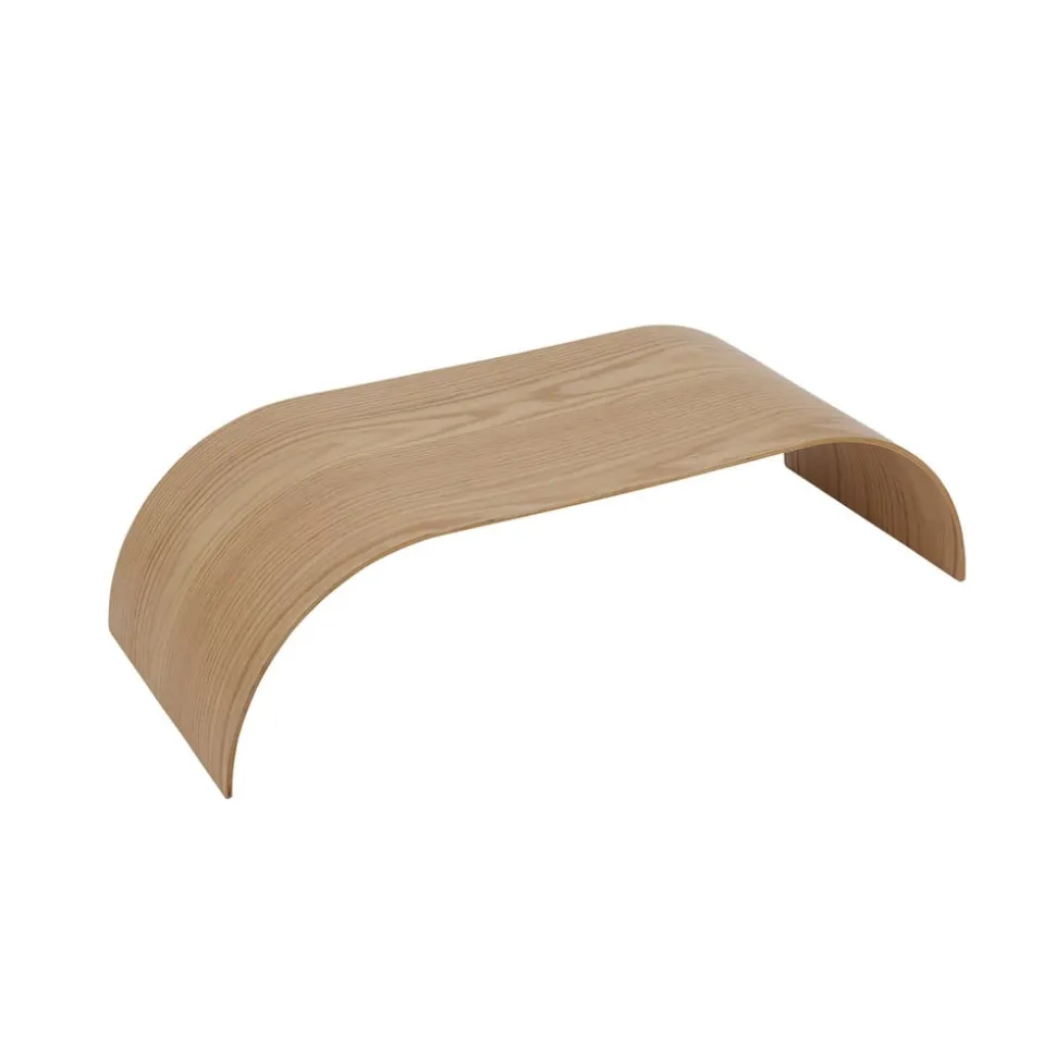 AYTM Curva-bakke, egetræsfarvet, 62 x 25 x 16 cm, træ