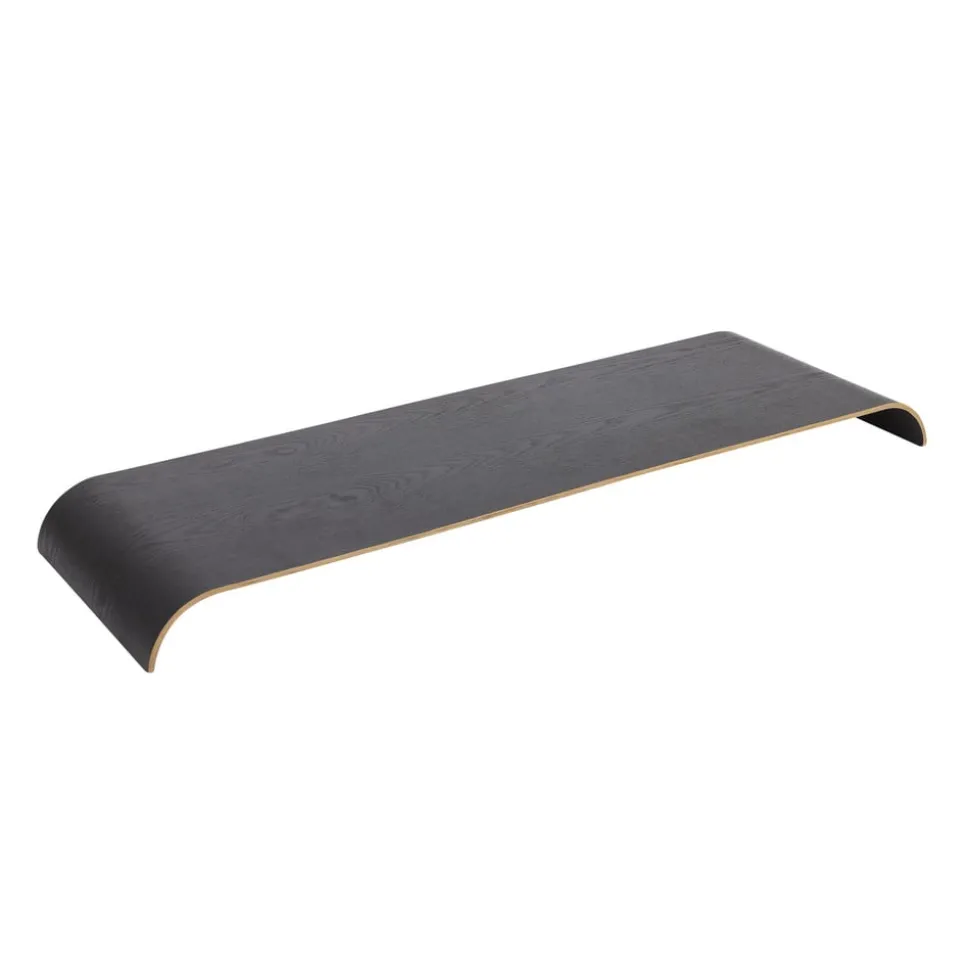 AYTM Curva-bakke, sort, 81 x 25 x 5 cm, træ