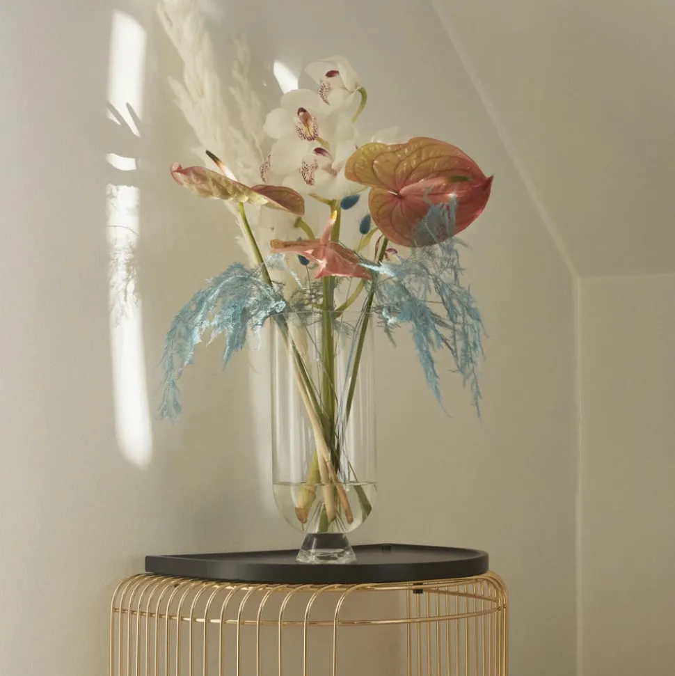 AYTM Glacies-vase, klar, højde 29 cm, glas, mundblæst