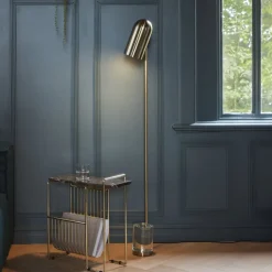 AYTM Gulvlampe Luceo, guld