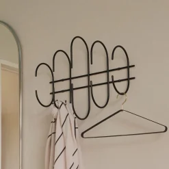 AYTM Moveo vægknagerække, bredde 51 cm, sort, stål