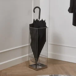 AYTM-paraplyholder Curva, sølv, højde 56 cm, stål
