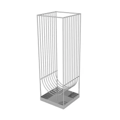 AYTM-paraplyholder Curva, sølv, højde 56 cm, stål