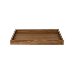 AYTM Unity-bakke, valnød, længde 35 cm, bredde 35 cm, træ
