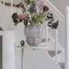 AYTM Uva-vase, Ø 26 cm, duegrå, glas, mundblæst