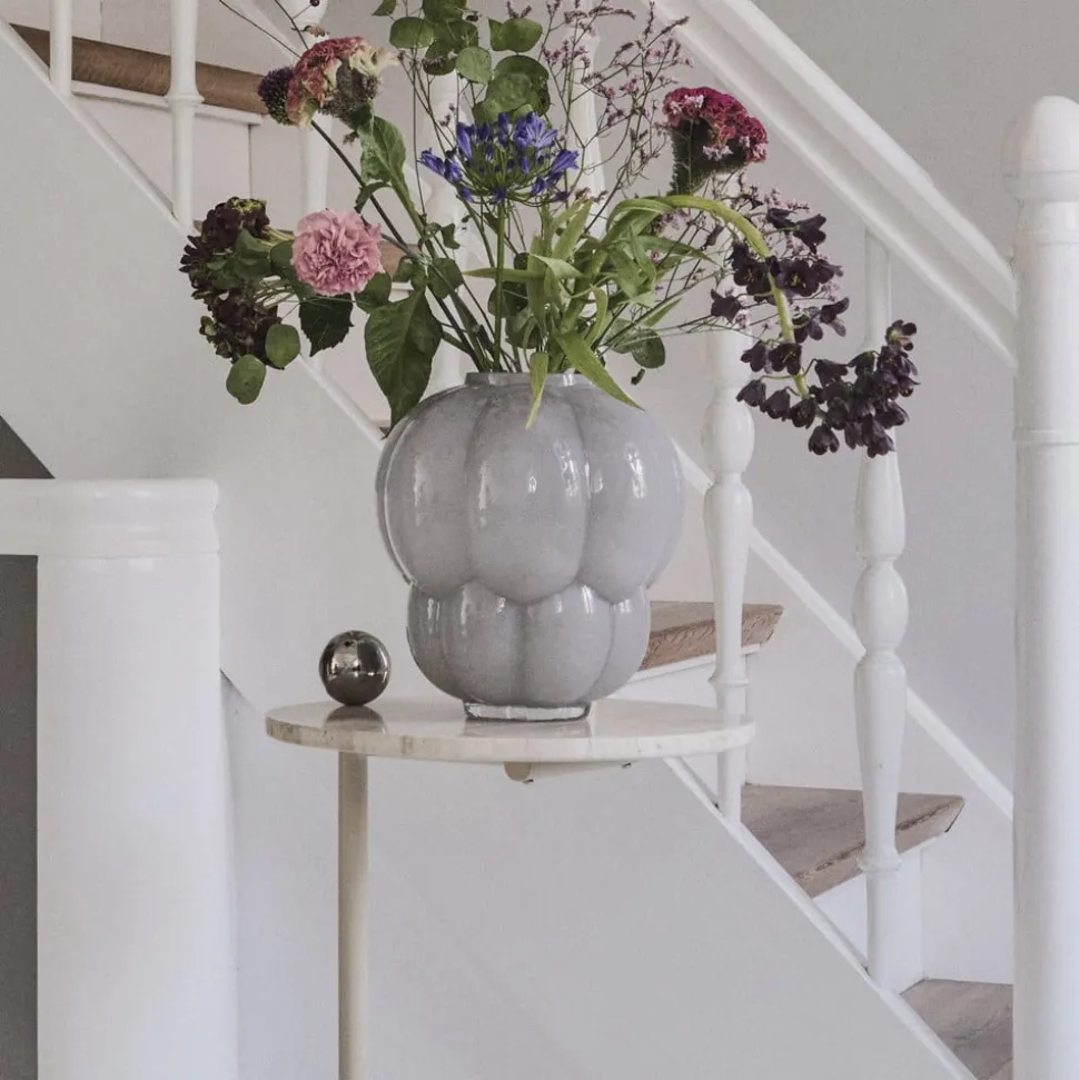 AYTM Uva-vase, Ø 26 cm, duegrå, glas, mundblæst