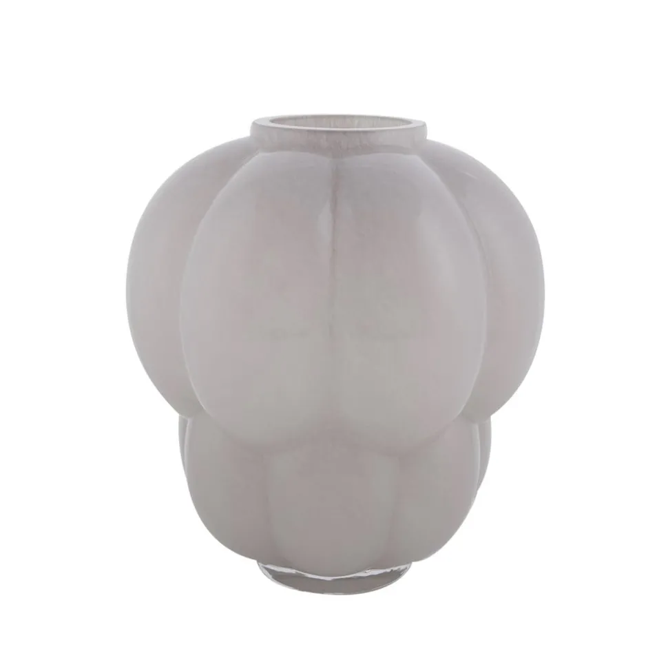 AYTM Uva-vase, Ø 26 cm, duegrå, glas, mundblæst