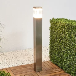 Baily - Vejlampe i stål med LED