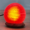 Ball bordlampe med USB til computer og laptop