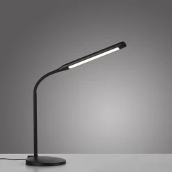 BARE LYS. Elly LED-bordlampe, ABS, CCT, dæmpbar sort