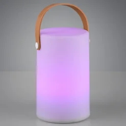 Batteridreven dekolampe Aruba til udendørs RGB