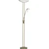 Baya gulvlampe poleret