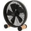 Beacon bordventilator Breeze, sort/ask Ø 41 cm, støjsvag
