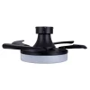 Beacon LED-loftventilator Fanaway Orbit sort 91 cm støjsvag