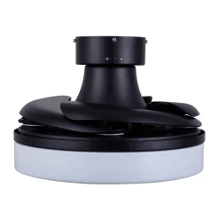 Beacon LED-loftventilator Fanaway Orbit sort 91 cm støjsvag