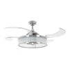 Beacon loftventilatorlampe Fanaway Corbelle krom lydløs
