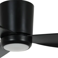 Beacon loftventilator med lys Array sort 137 cm støjsvag