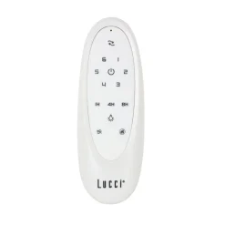 Beacon loftventilator med lys Array sort 137 cm støjsvag